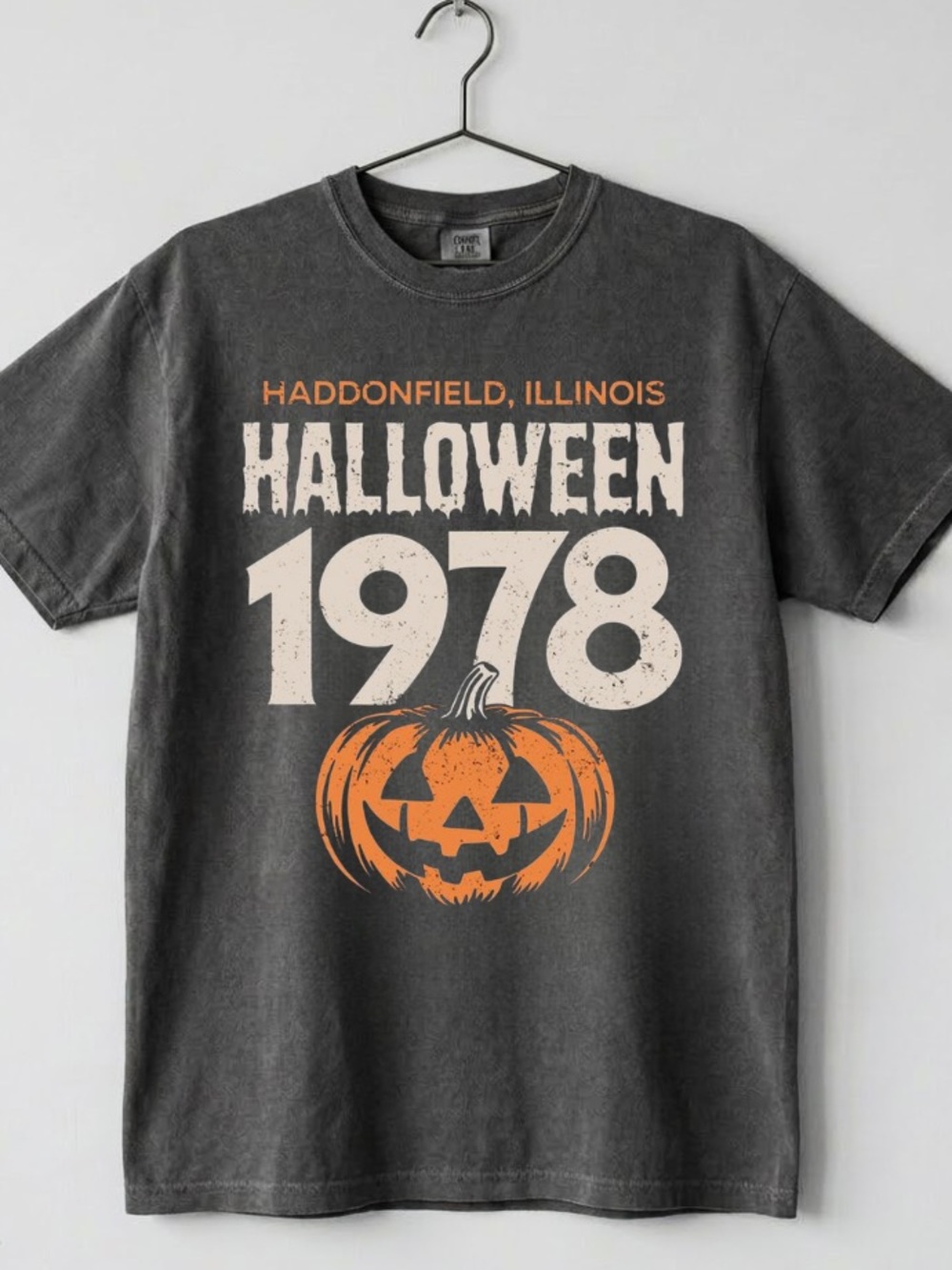 Comfort Colors Halloween 1978 Pumpkin  Spooky Season Tee
